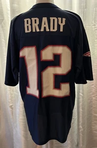 nfl team apparel trikot Patriots #12 Tom Brady Gr. M - Bild 1 von 4