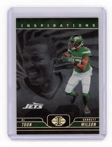 2024 Panini Illusions Al Toon/Garrett Wilson Inspirations/33 New York Jets - Imagen 1 de 2