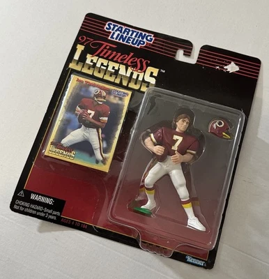Экшн-фигурка 1997 Starting Lineup Timeless Legends Joe Theismann новая винтажная - Изображение 1 из 2