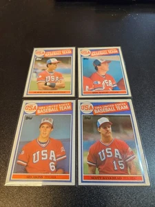 Lote de 12 tarjetas - 1985 Topps - 1984 equipo de béisbol de Estados Unidos - Imagen 1 de 3