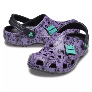 Disney Parks The Haunted Mansion Wallpaper Clogs for Adults by Crocs 5M-7W NWT - Picture 1 of 5