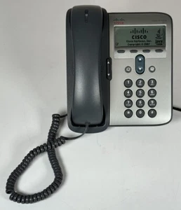 Cisco IP Phone 7911 CP-7911G VoIP PoE Business Display TESTED Very Clean - Picture 1 of 7