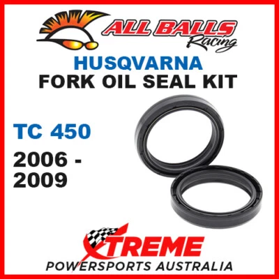 Kit de sellado de aceite de horquilla All Balls 55-130 Husqvarna TC450 TC 450 2006-2009 50x63x11 Foto 1 de 2