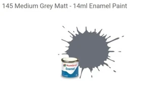 AA1571 145 Medium Grey Matt - 14ml Emailfarbe - Bild 1 von 1