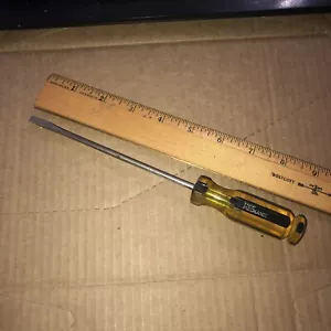 Master Mechanic 3/16” Tip Slotted Screwdriver 9” Long ! Ready To Do Work ~LOOK ! - Picture 1 of 4