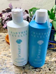 Crabtree & Evelyn LA SOURCE Shampoo & Conditioner Set 16.2 fl oz each - Picture 1 of 3