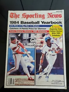 22 giugno 1984 THE SPORTING NEWS 1984 Baseball Yearbook Chicago White Sox NY Mets - Foto 1 di 7