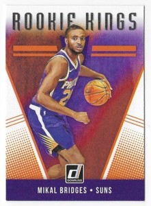 2018-19 PANINI DONRUSS MIKAL BRIDGES ROOKIE KINGS #15