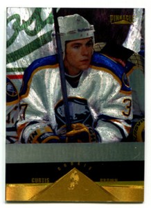 1996-97 Pinnacle Rink Collection Curtis Brown Card #227 Buffalo Sabres