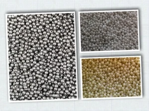 500+ Silver Gold Matt Pearl Small Round Spacer ball Beads For Jewellery Making - Picture 1 of 11