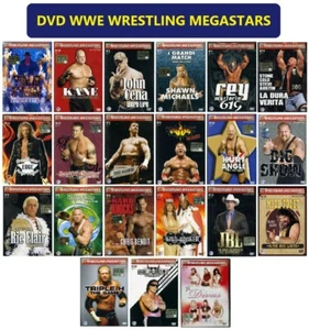 WWE MEGASTARS ORIGINALI REGION DUE.SCEGLI IL TUO PREFERITO.IN ITALIANO.WRESTLING - Foto 1 di 16
