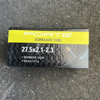 Forte Schrader Bike Tube 27.5 X 2.1 - 2.3 Schrader Valve - Image 1 of 4