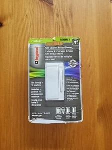 Legrand Radiant Dimmer Switch Multi-Location - White-HMRWCCV4 - Picture 1 of 3