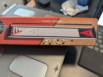 SHUFFLEBOWLING 2 合 1 游戏套装 SHUFFLEBOARD 密封 2020 年上午会议游戏 — 第 1/4 张图片