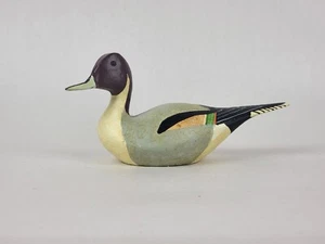 Vintage Ward Bros Pintail Wood Mini Duck Decoy by Joe Seme 1936 - Picture 1 of 5