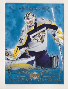 06-07 Artifacts Tomas Vokoun /50 GOLD Stars Predators 2006
