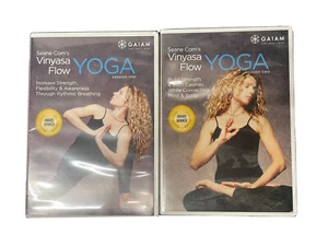 Seane Corn's Vinyasa Flow Yoga Strength Flexibility Mind Body 2 Discs Set - Imagen 1 de 2