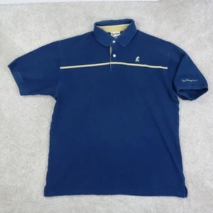 Walt Disney World Polo Shirt Mens Extra Large XL Vintage Preppy Mickey Mouse - Picture 1 of 12