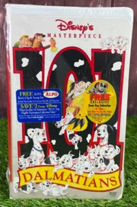 101 Dalmatians Disney Masterpiece VHS Tape Factory Sealed Vintage 1992 VTG 90s - Picture 1 of 14