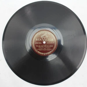 Bach Prelude and Fugue in E Minor Prelude Fugue Record 10" VG+ 10-1121 - Picture 1 of 2