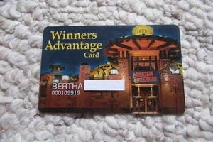 Tarjeta tragamonedas para jugador de Mountain High Casino (Bertha) ~ Black Hawk, Colorado - Imagen 1 de 2
