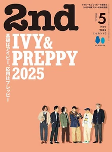 2nd Vol.211 May 2025 IVY&PREPPY Japanese Mens Fashion Outfit Magazine - Picture 1 of 8
