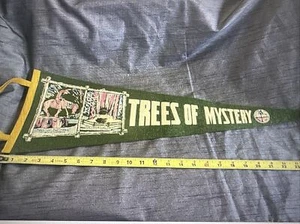 VINTAGE Tree Of Mystery Pennant - Picture 1 of 5