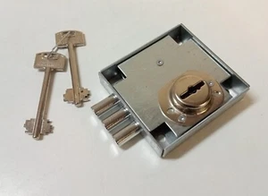 SERRATURA LATERALE PER CASSAFORTE DOPPIA MAPPA E. 45 SECUREMME 3 PISTONI - Foto 1 di 9