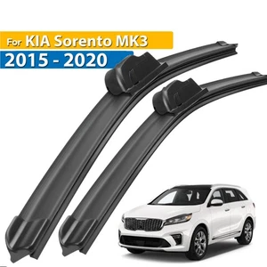 2Pcs Front Windshield Wiper Blades Set For KIA Sorento MK3 2015 - 2020 26"+16" - Picture 1 of 6