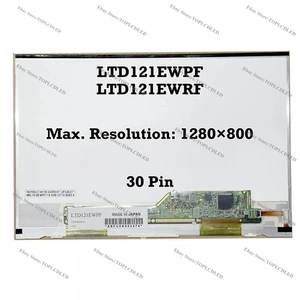 LTD121EWPF LTD121EWRF 1280×800 LED LCD Bildschirm Fujitsu FMV-R8250 R8270 R8280 - Bild 1 von 1
