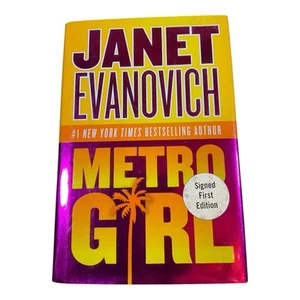 Metro Girl by Janet Evanovich SIGNED 1st Edition 1st Printing Hardcover Book - Picture 1 of 11