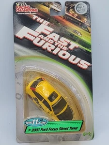Racing Champions Fast and Furious 2003 Ford Focus Street Tuner  1:64 - Picture 1 of 3