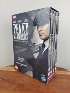 Peaky Blinders: The Complete Series 1-4 (DVD, Region 2, UK IMPORT) VGUC - Picture 1 of 4