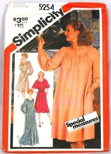 UNCUT Simplicity 5254 Caftan or Dress, bust 36-39 - Picture 1 of 1