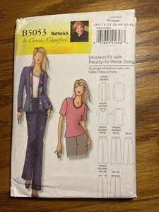 Butterick Connie Crawford B5053 Pattern Jacket Blouse Pants Women XXL-6X - Picture 1 of 2