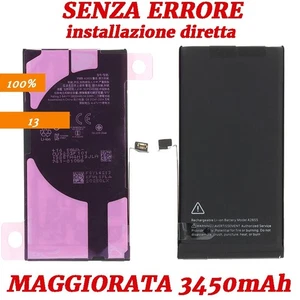 ERHÖHTER AKKU DIAGNOSTIZIERBAR OHNE FEHLER FÜR IPHONE 13 3450mAh - Bild 1 von 4