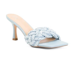 NY & C Donna Julie Slide, Tacchi Quadrati, Suola in Gomma. 9 - Foto 1 di 4