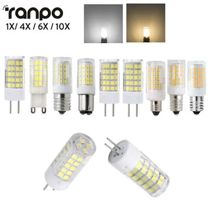 Led Ceramic Corn Lamp 7W 220V Ac Dc 2835 Smd Light Warm/Cool White 360° Lighting - Picture 1 of 24