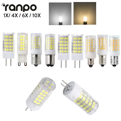 Led Ceramic Corn Lamp 7W 220V Ac Dc 2835 Smd Light Warm/Cool White 360° Lighting - Image 1 of 4