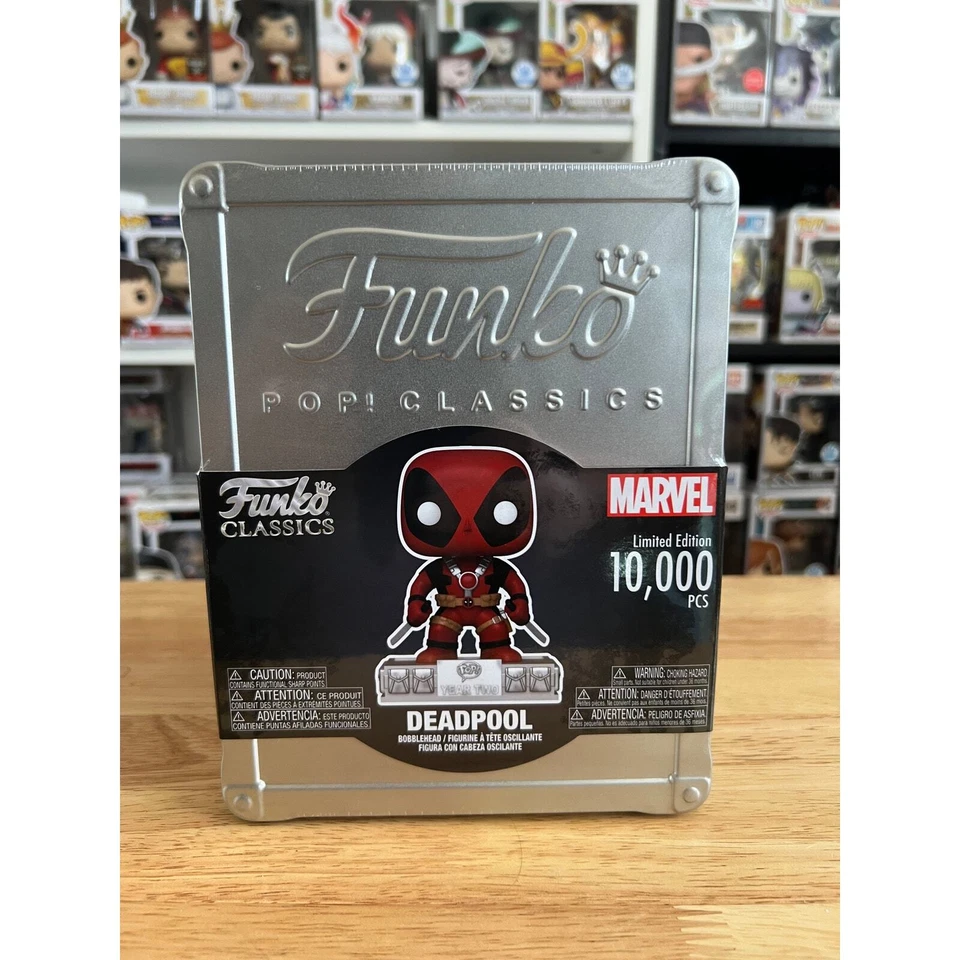 EN MANO EDICIÓN LIMITADA 10.000 PIEZAS EXCLUSIVO Deadpool Funko Pop Marvel Disney Foto 1 de 4