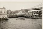 1937 Pier 29 East River Tugboat Central Vermont Term New York City 8X10 Photo Ny