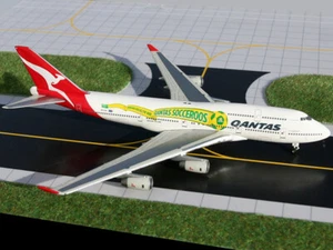 Escala 400 Gemini Jets~Qantas B747-400~Socceroos~QFA962 - Imagen 1 de 1
