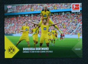 Tarjeta Topps Now Bundesliga 2021 #024 BORUSSIA DORTMUND Erling Haaland (11.09.2021 - Imagen 1 de 2