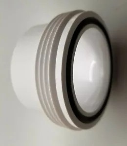 Spa 2 Inch Heater Tail Piece, Slip to Male Thread with O-Ring - Picture 1 of 3