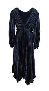 Sandro Paris Women's Dress Size 40 FR / L Pleated SFPRO00697 - Picture 1 of 9