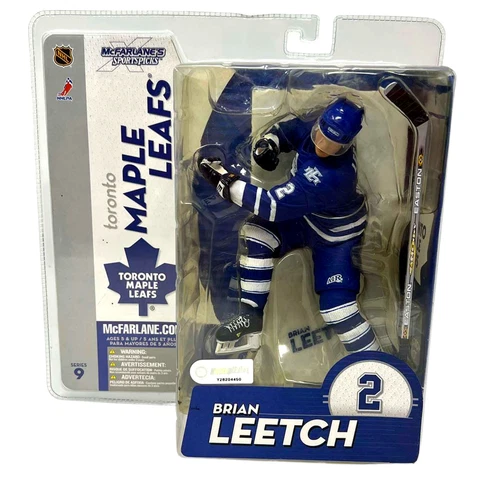 McFarlane NHL Brian Leetch Toronto Maple Leafs Blue Jersey Series 9 Figure Cover