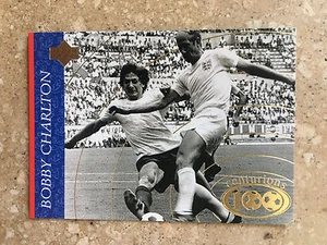 1997 Upper Deck England Soccer Card - SIR BOBBY CHARLTON Centurions Mint  - Picture 1 of 1