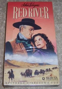Red River VHS Video John Wayne NEW SEALED W /WATERMARK - Picture 1 of 3