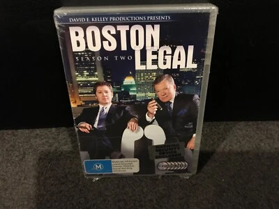 Boston Legal : Season 2 (DVD, 2005) Brand New & sealed. Reg 4. Free post - image 1 of 2