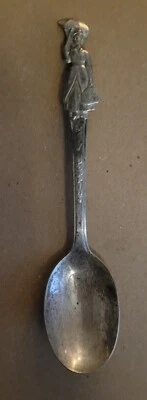 MARY POPPINS 6" Plato de Plata PERSONAJE CUCHARA DE AZÚCAR Walt Disney Premium 1964 Foto 1 de 3